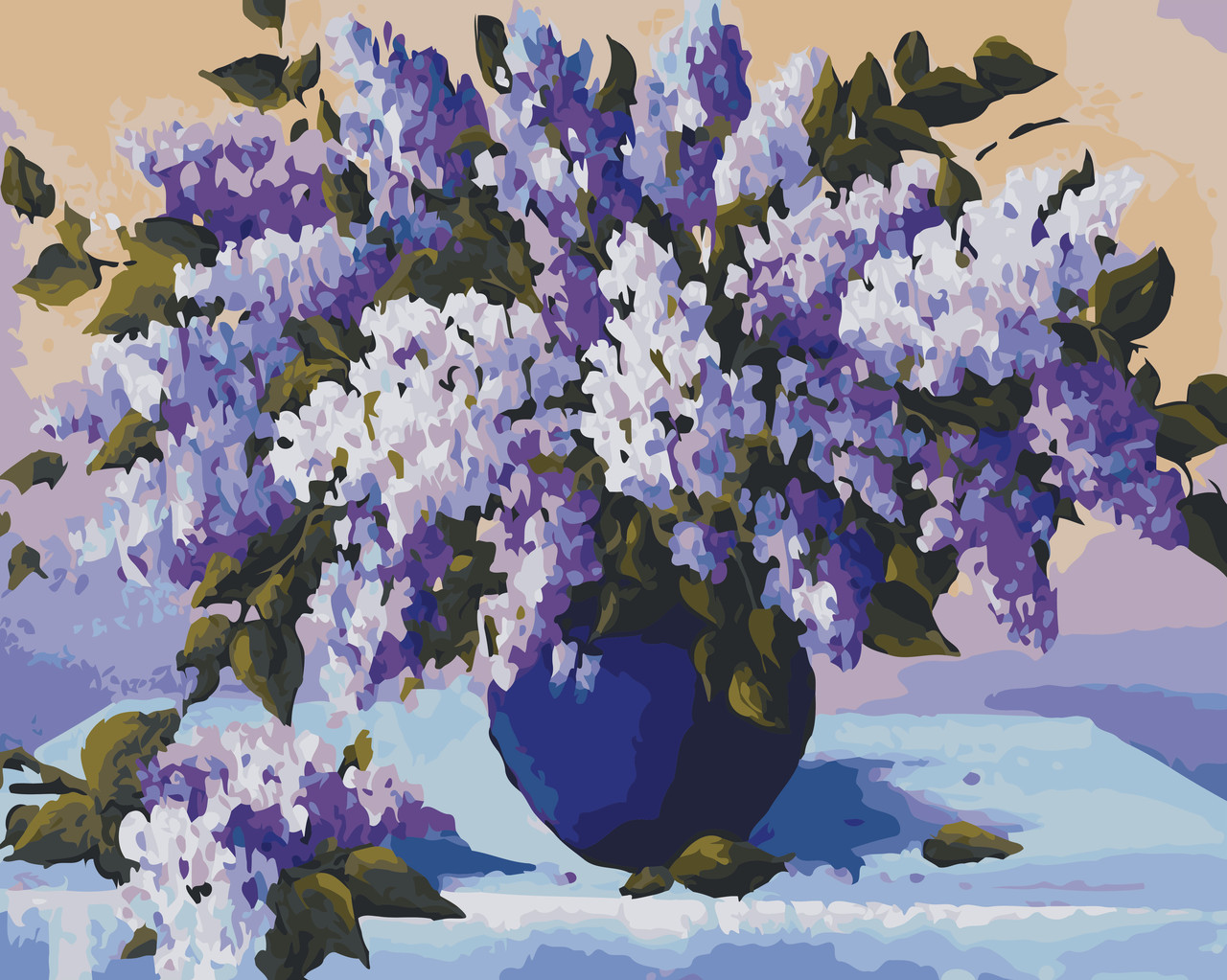 Художній творчий набір, картина за номерами Запашна бузок, 50x40 см, «Art Story» (AS0518)
