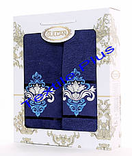 Набір рушників 2 шт Gulcan Damask, фото 4