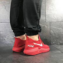 Чоловічі кросівки літні Wonex,сітка,червоні 45р, фото 2