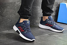 Кросівки чоловічі Adidas ClimaCool,темно сині з червоним, фото 2