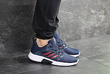 Кросівки чоловічі Adidas ClimaCool,темно сині з червоним, фото 3
