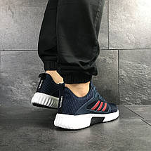 Кросівки чоловічі Adidas ClimaCool,темно сині з червоним, фото 2
