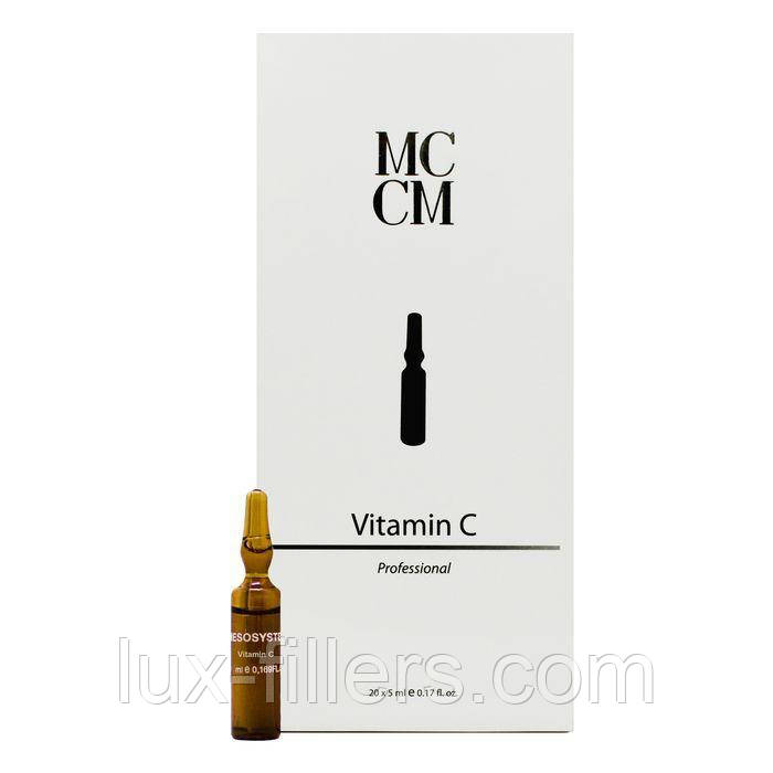 Мезопрепарат MCCM VITAMIN C / Вітамін C 20% 2ml (20 ампул)