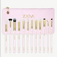 Набор кистей Zoeva для глаз Screen Queen Complete Eye Set 12 brushes + clutch