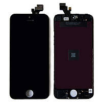 Дисплей (LCD) iPhone 5S/ SE + сенсор чёрный