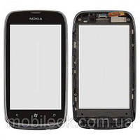 Сенсор (тачскрин) Nokia 620 Lumia 1 rev чёрный