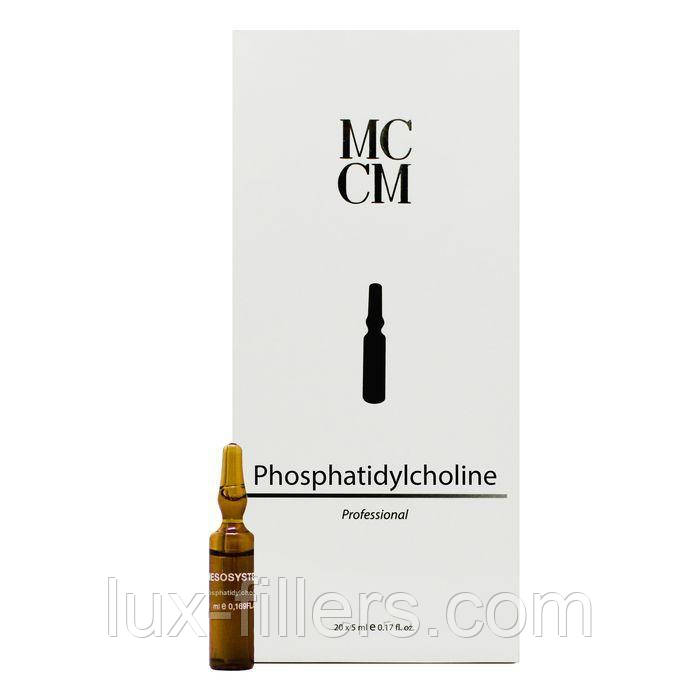 Прямий ліполітик MCCM PHOSPHATIDYLCHOLINE / Фосфатидилхолін 2ml (20 ампул)
