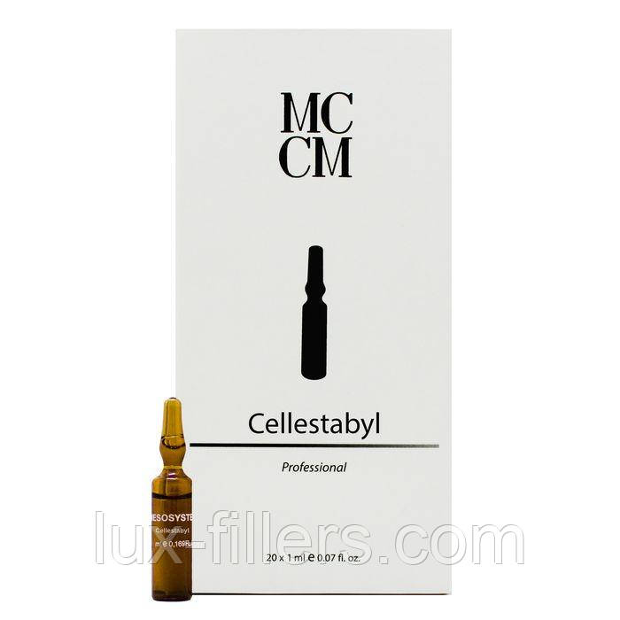 Мезопрепарат MCCM CELLESTABYL / Целлестабил 1ml (20 ампул)