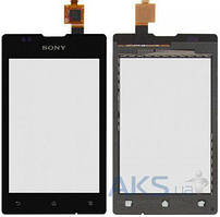 Сенсор (тачскрін) Sony C1503 / C1504 / C1505 / C1605/ C1604 Xperia E Dual чорний