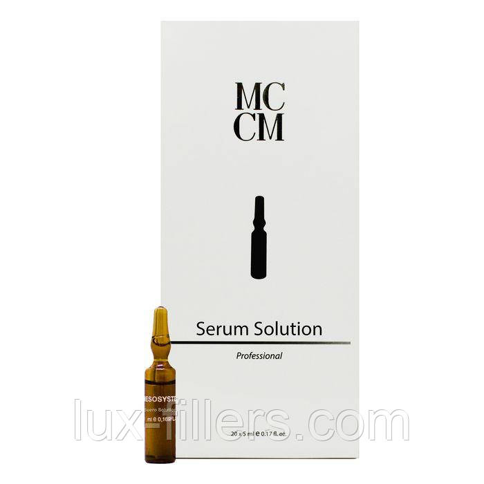 Мезопропарат MCCM SERUM SOLUTION / Розчин антицелюлітний 5ml (20 ампул)