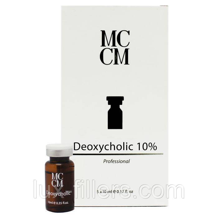 Мезопропарат MCCM DEOXYCHOLIC/Деоксихолат 10% 10ml (5 флаконів)