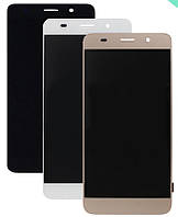 Дисплей (LCD) Huawei Honor 4A/ Y6 + сенсор золотой