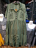 Сукня жіноча Колір Хакі, фото 3