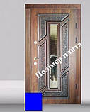 Двері вхідні з полімер плитою з куванням, фото 9