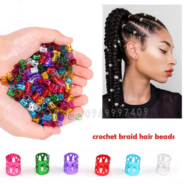 украшения кольца для косичек на волосах