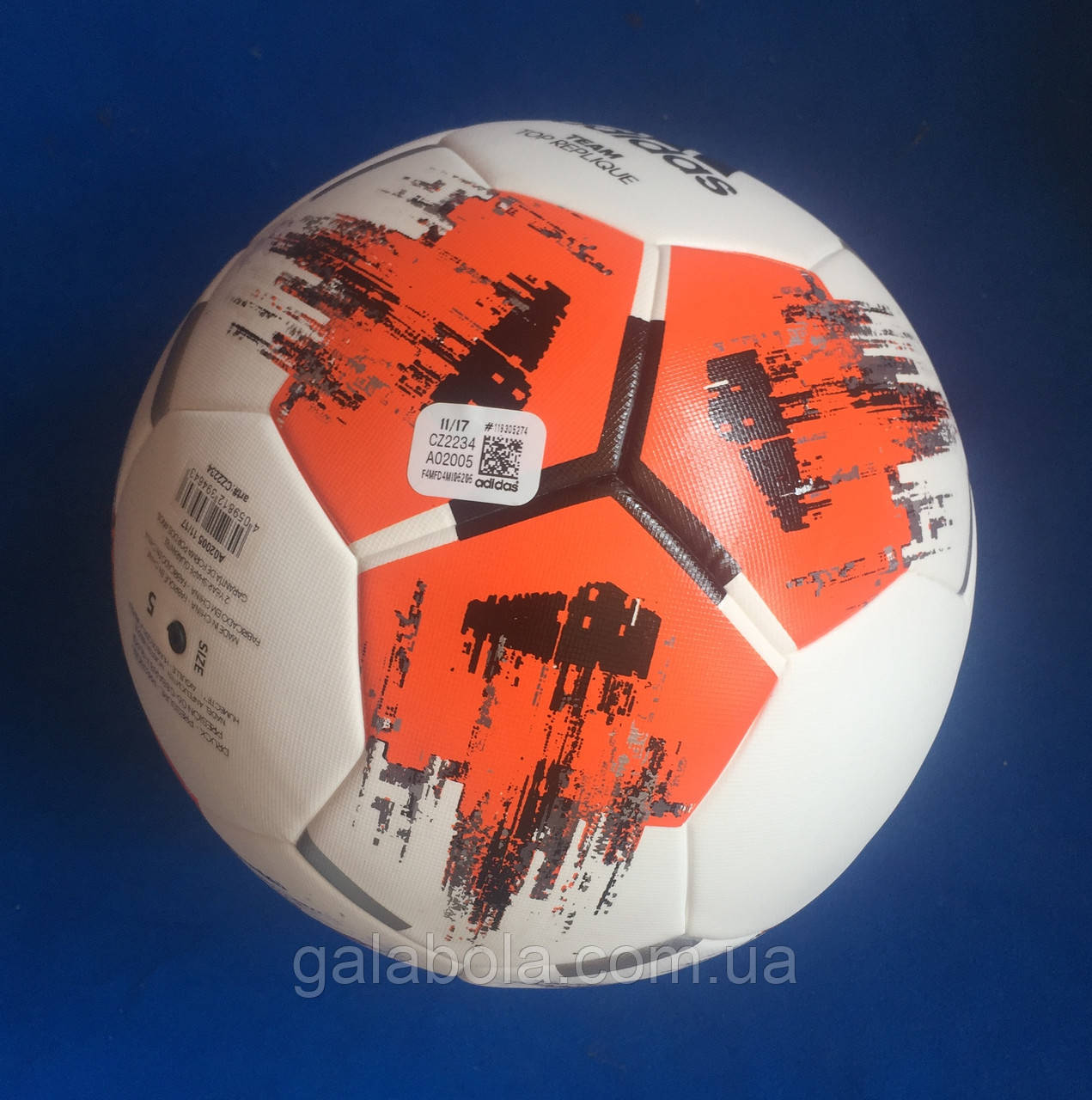 Мяч футбольный Adidas Team Top Replique CZ2234 (размер 5) - фото 7 - id-p844159693