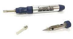 13-05-034. Газова паяльник EX-061, 2 насадки, блістер