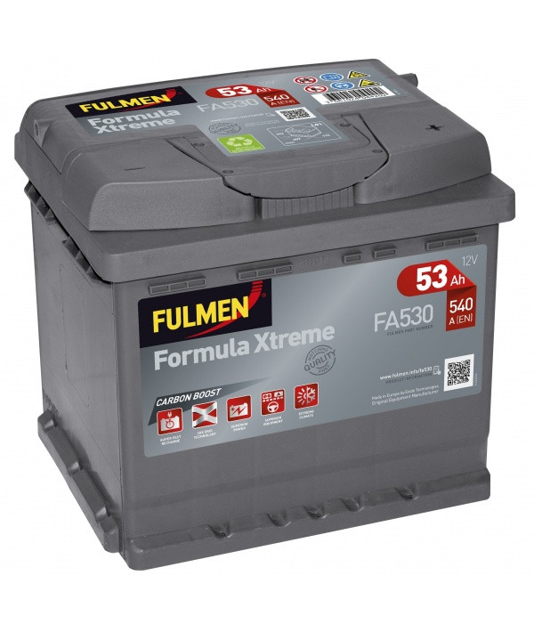 АКБ FULMEN Formula Xtreme 6CT-53Aз 540А R+ 207*175*190