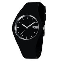Skmei 9068 rubber черные женские классические часы