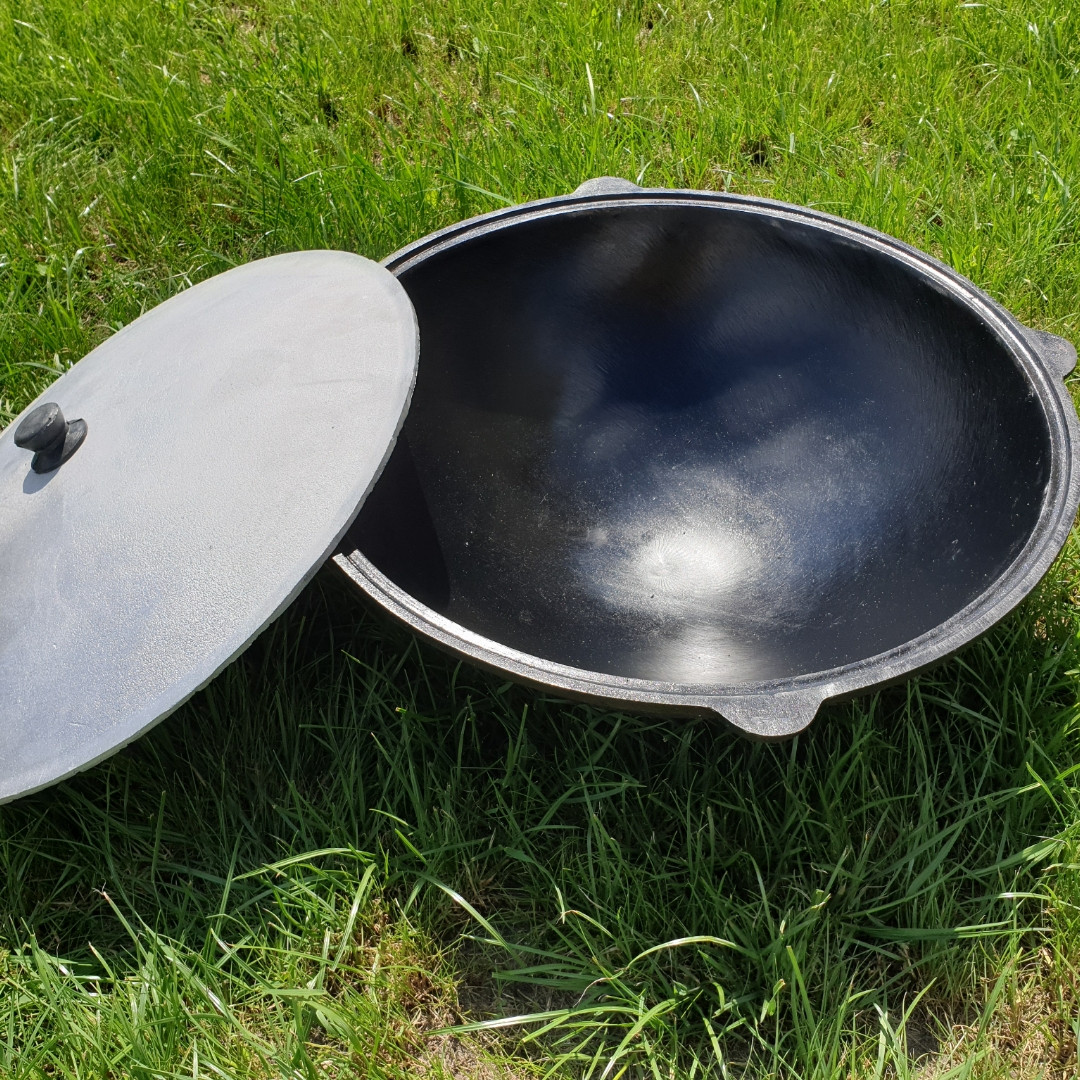 Узбекский чугунный казан из намангана на 16л: продажа, цена в Киеве ...