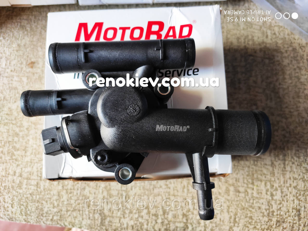 Корпус термостата + термостат Renault Clio II Kangoo Trafic II 1.9dCi , фото 1