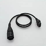 Універсальний OBD2 для BMW 10-контактний кабель ICOM-D Мотоцикли Мотобайки, фото 3