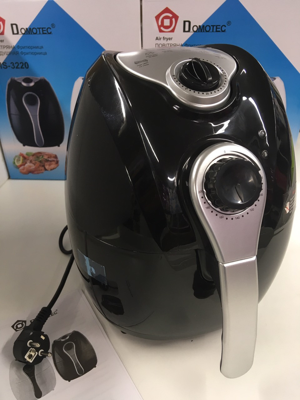 Аеро фритюрниця Air Fryer DOMOTEC MS-3220 (1 шт.), фото 1