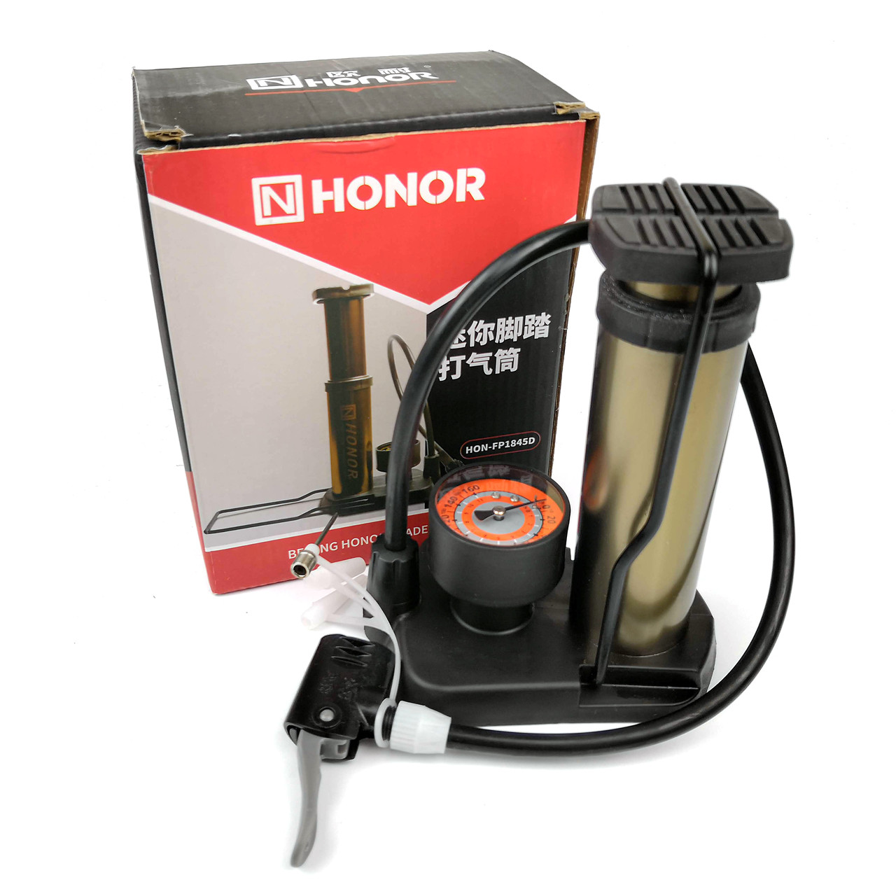 Ножний насос Honor алюмінієвий AV/FV, фото 1