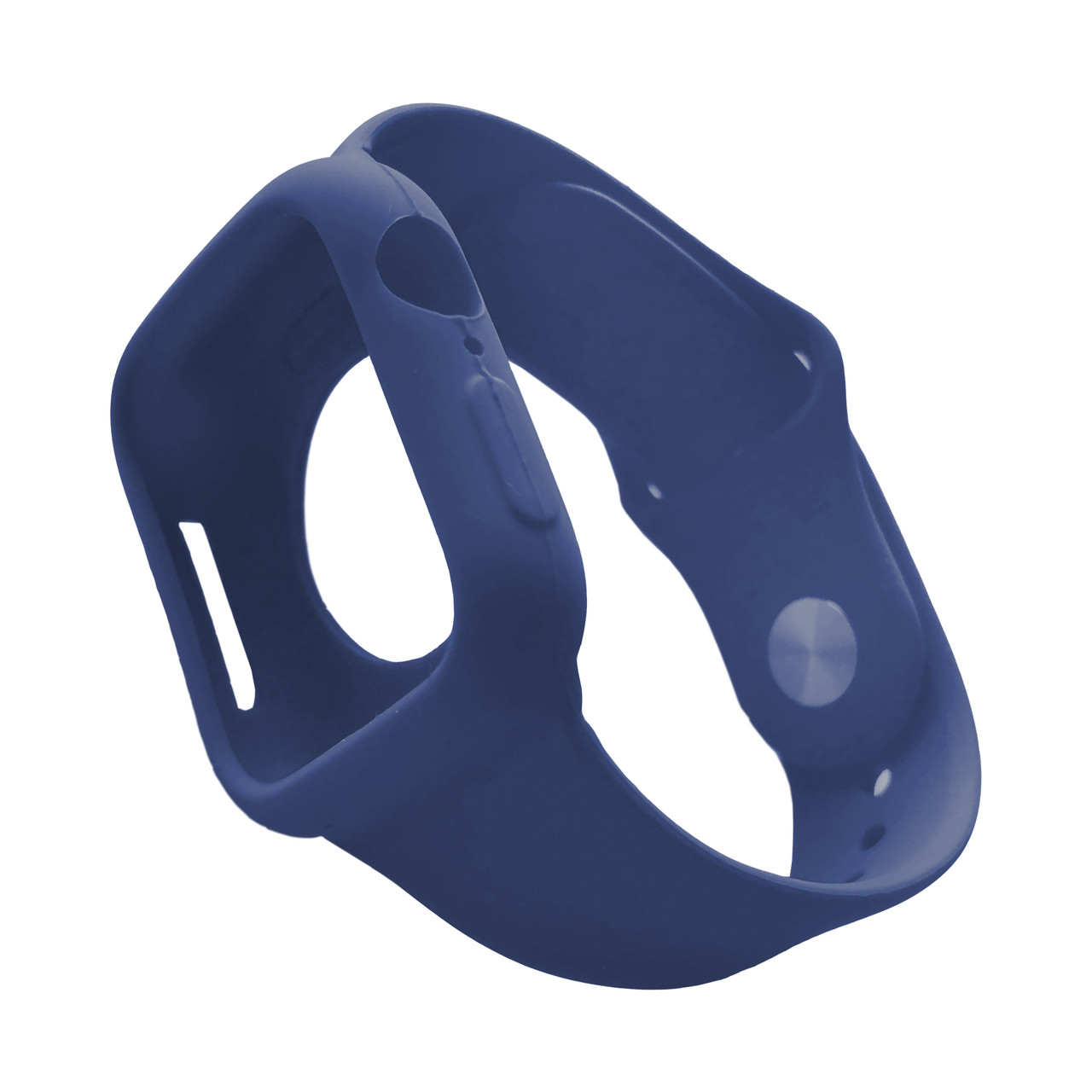 Ремінець Apple Watch 40mm силіконовий + бампер Midnight blue