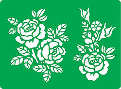 Трафарет багаторазовий самоклейний ЦР_26, 10х15см