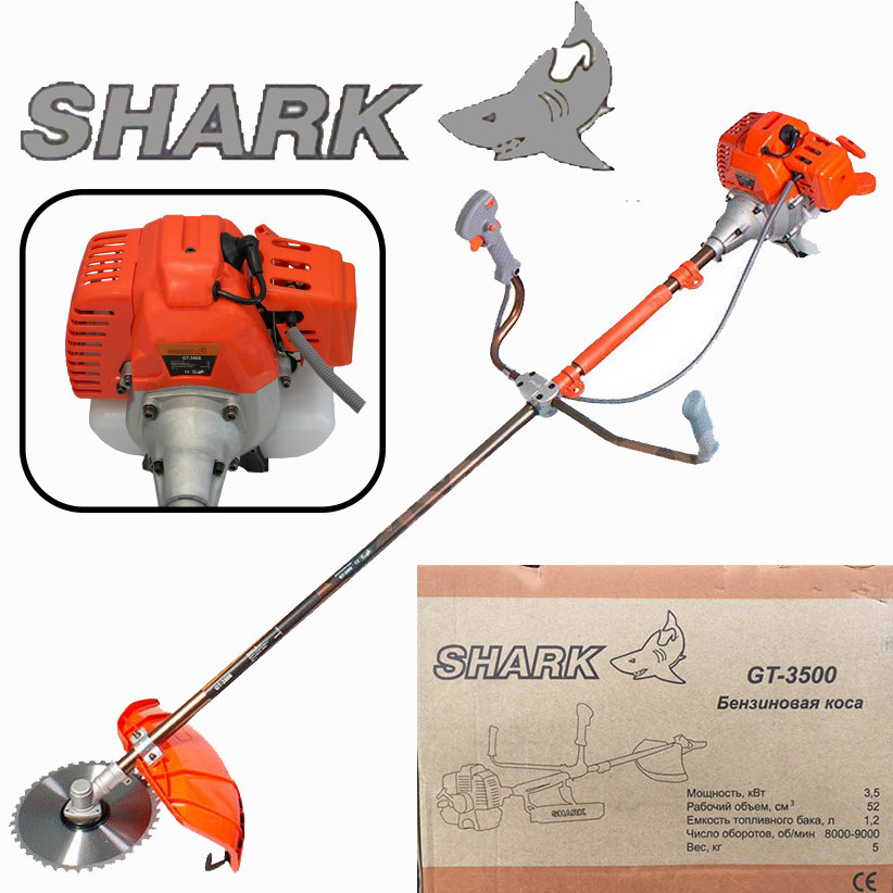 Бензокоса мотокоса Shark GT-5500