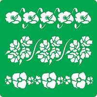 Трафарет багаторазовий самоклеючий БД_65, 15х15см