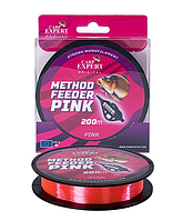 Жилка Carp Expert Method Feeder Pink 200м 0.2мм 5.5кг