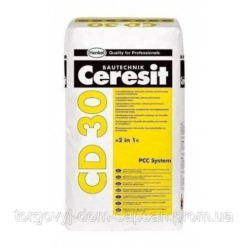 Ceresit CD 30. Полімерцементний адгезійний і антикорозійний розчин
