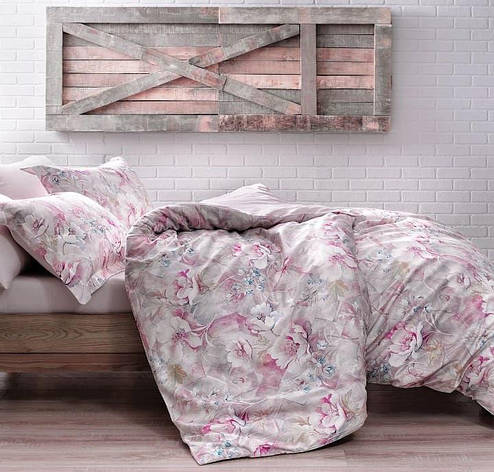 Постільна білизна Tivolyo Home IRENE двоспальна — євро, фото 1