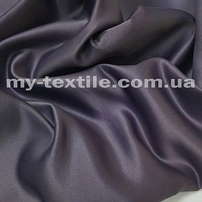 Атлас прокатний щільний матовий (Весільний атлас) Сіро-бузковий