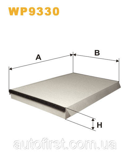 WIX WP9330 Фільтр салону MB Sprinter, фото 1