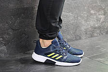 Кросівки чоловічі Adidas ClimaCool,сині з салатовим, фото 2