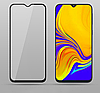 Захисне скло 9D 9H Повної обклейки для Samsung Galaxy A10 2019 Захоплення скло, фото 3