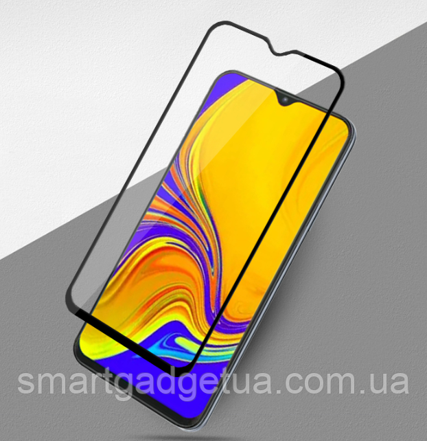 Захисне скло 3D, 9H для Samsung Galaxy A40 2019, Захисне скло