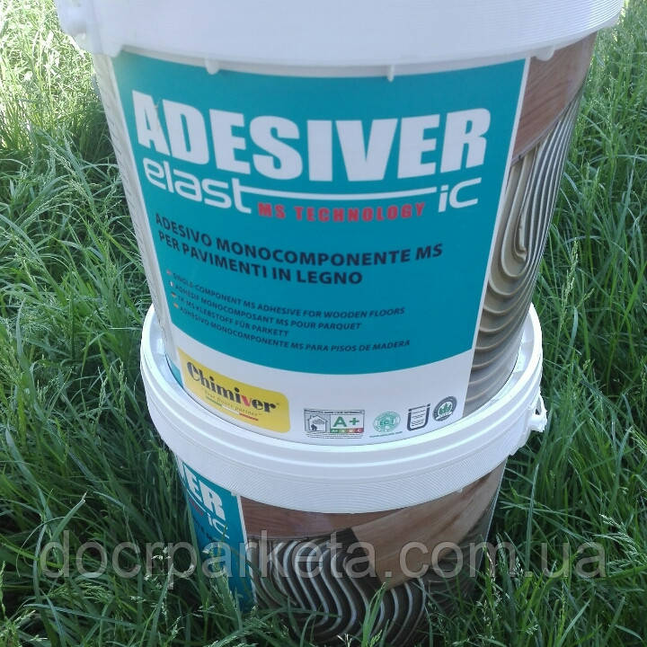 ЕКО клей паркетний, клей для паркета сілановий ADESIVER Elastic ...
