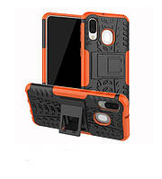 Чохол Shield для Samsung A40/A405F протиударний Чорно-жовтогарячий