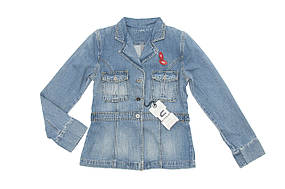 Жіноча джинсова куртка Crown Jeans модель 469 (IGLO BLUE)