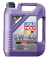 LIQUI MOLY SAE 5W-40 DIESEL SYNTHOIL 5Л масляний фільтр в подарунок