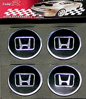 Комплект модельных наклеек на автомобильные диски, 4 шт., Honda