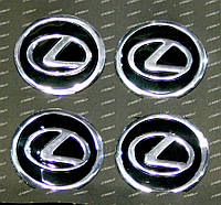 Комплект модельных наклеек на автомобильные диски, 4 шт., Lexus