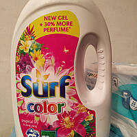 Гель для стирки Surf Color Tropical 3 л