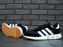 Чоловічі кросівки Adidas Iniki Runner Black White Gum BY9727, фото 6