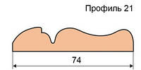Фреза для изготовления наличника 125х32х84 (Профиль 21)