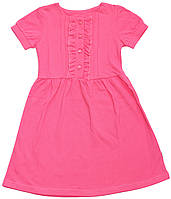 Плаття дитяче рожеве з рюшами, лакоста, ріст 116 см, Робінзон